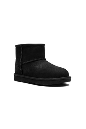 black leather ankle boots UGG KIDS | 1017715KBLK